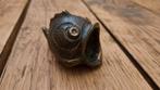 Walter Bosse Mid century bronzen vis asbak, Antiek en Kunst, Ophalen of Verzenden