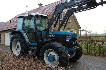 Ford 7840 SLE met voorlader (bj 1992) beschikbaar voor biedingen