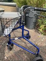 Rollator met drie wielen incl.mand en dienblad voor binnen, Diversen, Rollators, Ophalen, Opvouwbaar, Zo goed als nieuw