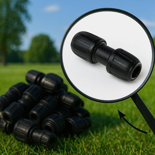 Rechtdoor koppelingen 16 mm – 40 stuks – voor druppelslang, Tuin en Terras, Druppelsystemen, Nieuw, Ophalen of Verzenden