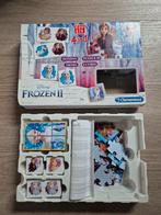 Clementoni disney Frozen II domino memory puzzel cubes, Ophalen of Verzenden, 10 tot 50 stukjes