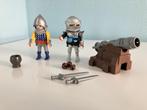 Playmobil Konings Kanonnier, 3316 en een Ridder, Gebruikt, Ophalen