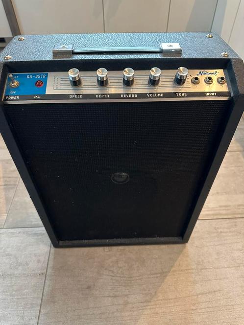 National GA-99TR, versterker, Muziek en Instrumenten, Versterkers | Bas en Gitaar, Gebruikt, Gitaar, Minder dan 50 watt, Ophalen