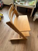 Stokke Tripp Trapp stoel naturel hout, Ophalen, Gebruikt, Meegroeistoel