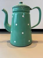 Emaille kan groen stippen, Ophalen of Verzenden