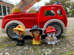 Little People brandweerwagen, Kinderen en Baby's, Speelgoed | Fisher-Price, Ophalen, Zo goed als nieuw, Auto of Voertuig