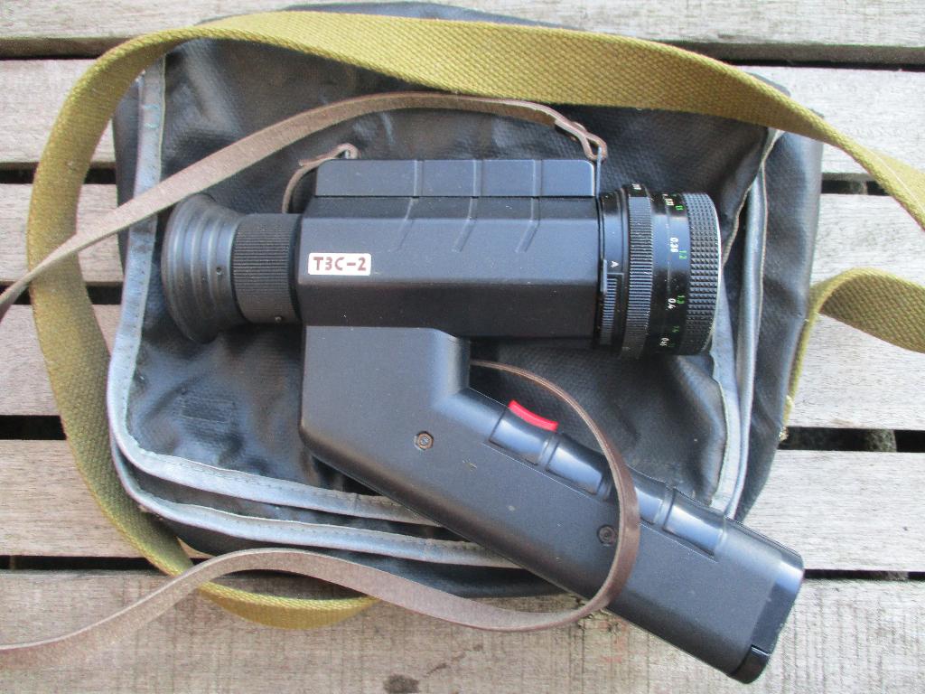 T3C-2 Russische nachtkijker + 50mm/1.8 lens en tas gen1, Audio, Tv en Foto, Optische apparatuur | Verrekijkers, Ophalen of Verzenden