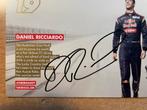 Gesigneerde Daniel Ricciardo rijderskaart, Ophalen of Verzenden, Gebruikt, Formule 1