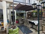 pergola met stoffen schuifdak, Tuin en Terras, Overkappingen, Ophalen, Gebruikt