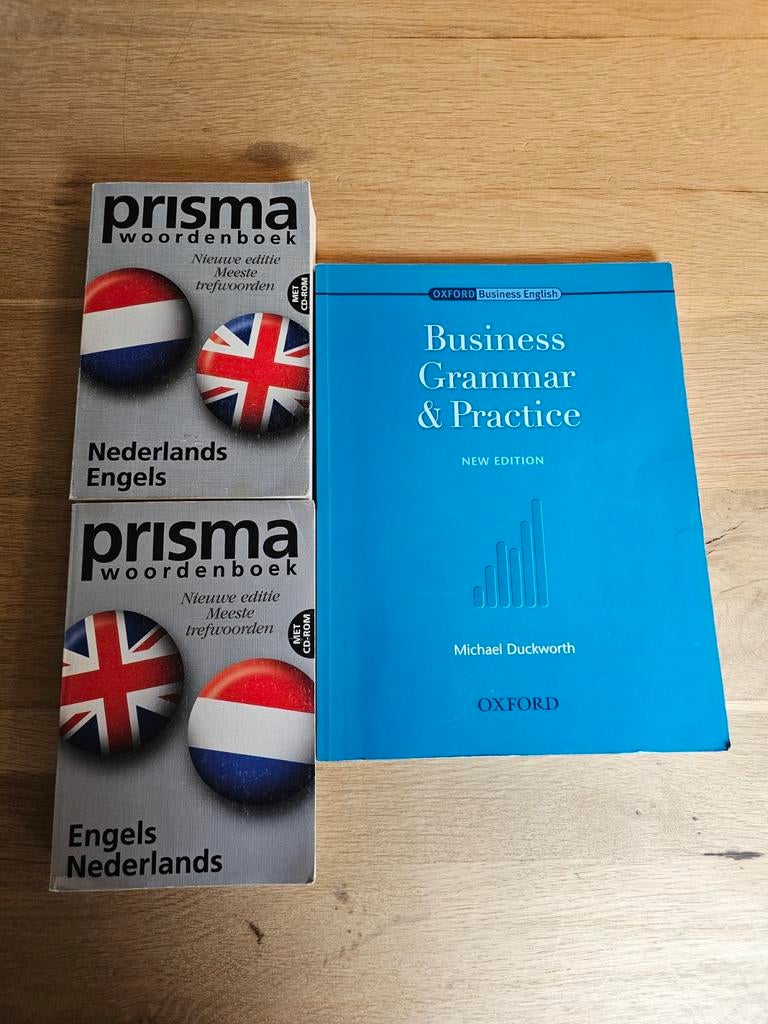Boekenpakket: Prisma woordenboeken & Business Grammar, Ophalen of Verzenden, Gelezen, Michael Duckworth, Non-fictie