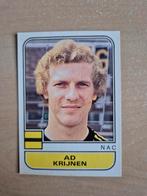 Panini Voetbal 82 Ad Krijnen NAC, Verzamelen, Ophalen of Verzenden, Zo goed als nieuw, NAC Breda, Poster, Plaatje of Sticker