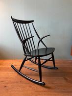 Kraam stoel, Zwarte Schommelstoel - Deens Design. Wikkelsø, Huis en Inrichting, Ophalen, Gebruikt, Zwart, Nvt