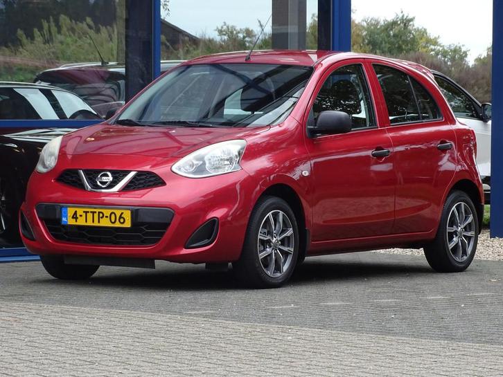 Nissan Micra 1.2 DIG-S Visia (bj 2014), Auto's, Nissan, Te koop, Micra, ABS, Airbags, Airconditioning, Alarm, Boordcomputer, Centrale vergrendeling