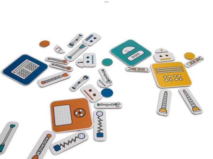 BS Toys Robotvrienden - Puzzel & Memo, Kinderen en Baby's, Speelgoed | Overig, Nieuw, Jongen of Meisje, Ophalen