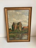 Olieverfschilderij G. Stuurman 1946, Antiek en Kunst, Ophalen of Verzenden