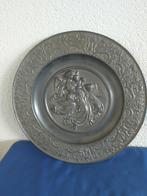 Grote tinnen schotel, Ophalen of Verzenden