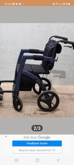 Rollz motion  witte of  paars of  rollator rolstoel, Diversen, Ophalen of Verzenden, Zo goed als nieuw, Duwrolstoel