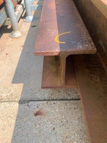 Diverse Hea Heb unp balken H balk U spoorrails rails, Doe-het-zelf en Verbouw, Metalen, Gebruikt, IJzer, Ophalen