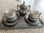 Vintage servies Rama Peltro 95, Antiek en Kunst, Antiek | Tin, Ophalen of Verzenden