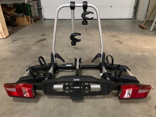 Kantelbare en inklapbare Uebler fietsendrager voor 2 fietsen, Auto diversen, Fietsendragers, Zo goed als nieuw, Trekhaakdrager