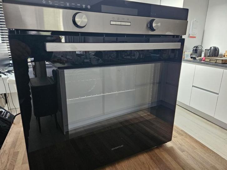 Inventum oven, Witgoed en Apparatuur, Ovens, Gebruikt, Inbouw, Oven met grill, 60 cm of meer, 60 cm of meer, Hete lucht, Ophalen