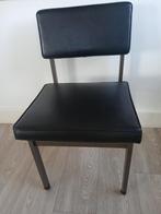 PALI Eetkamerstoel Louis van Teeffelen voor Wébé 1966, Huis en Inrichting, Stoelen, Gebruikt, Metaal, Zwart, Ophalen of Verzenden