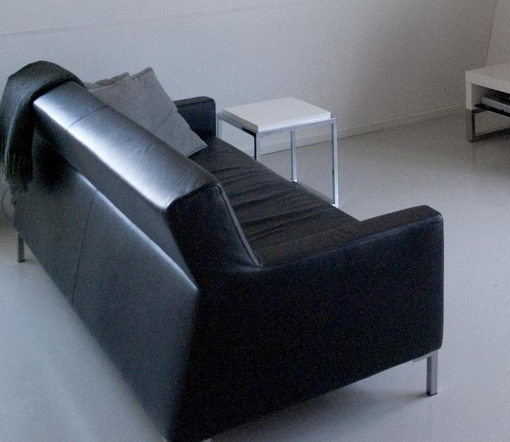 Roels, nappa leren 2,5 zits bank, Huis en Inrichting, Banken | Sofa's en Chaises Longues, Gebruikt, Tweepersoons, 150 tot 200 cm