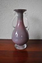 Vintage Art Glass Amphora Vaasje 23 cm 1960s, Antiek en Kunst, Ophalen