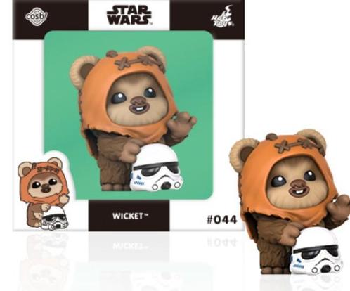 GEZOCHT cosbi star wars figure ewok wicket met drum, Verzamelen, Star Wars, Zo goed als nieuw, Actiefiguurtje, Ophalen of Verzenden