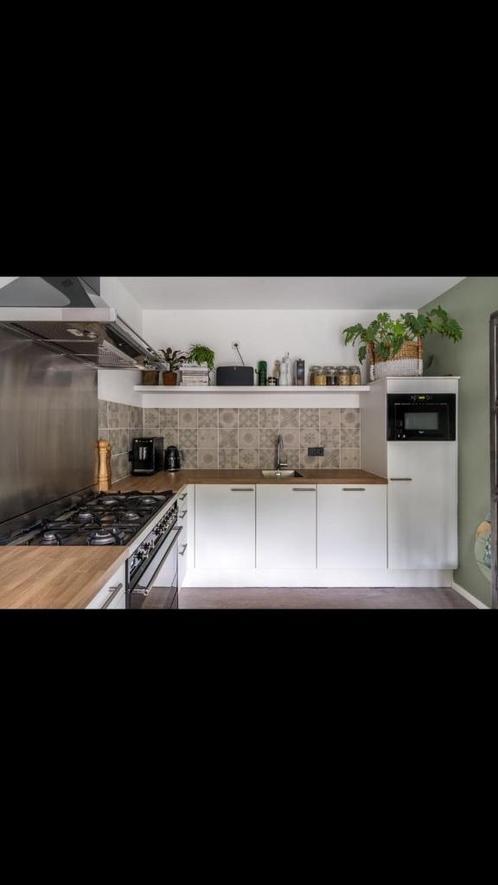 Mooie & goedkope keuken, Huis en Inrichting, Keuken | Complete keukens, Gebruikt, Hoekkeuken, Ophalen