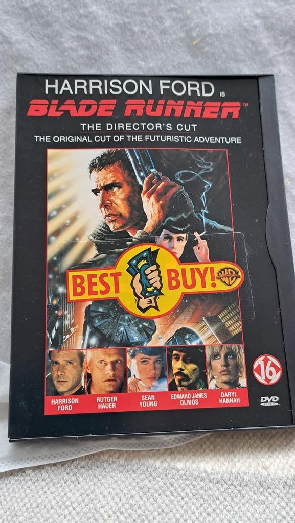 Dvd.  BLADE RUNNER    harrison ford, Vanaf 16 jaar, 1980 tot heden, Ophalen of Verzenden, Zo goed als nieuw