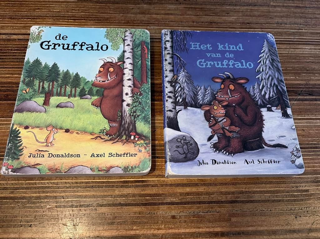 De Gruffalo + Het kind van de Gruffalo - Julia Donaldson, Ophalen, Gelezen, Fictie algemeen