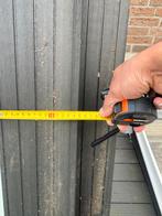 4 Vlonders van 4 meter - Over van project, Tuin en Terras, Terrasdelen en Vlonders, Ophalen, Zo goed als nieuw, Composiet