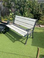 Gietijzeren Tuinbank - Opknapper, Tuin en Terras, Tuinbanken, Ophalen, Gebruikt, Metaal