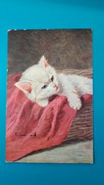 Poes kat - illustrator M. Storks - 1928, Verzamelen, Ansichtkaarten | Dieren, Ophalen of Verzenden, 1920 tot 1940, Gelopen, Hond of Kat