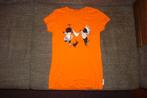 Hema Koningsdag oranje t-shirt, Jip en Janneke, maat 158/164, Meisje, Ophalen of Verzenden, Zo goed als nieuw, Shirt of Longsleeve