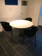 Ronde cyclone wire tafel bureau, Huis en Inrichting, Bureaus, Ophalen, Gebruikt, Nvt, Nvt