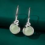 Oorbellen met jade, Sieraden, Tassen en Uiterlijk, Oorbellen, Overige materialen, Elysees Bureau 326,78 avenue des Champs,PARIS