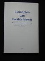 Elementen van kwaliteitszorg, Ophalen of Verzenden, Nieuw, HBO