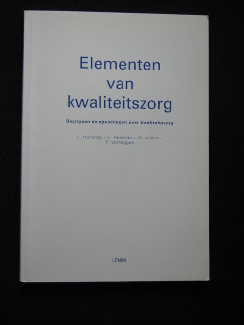 Elementen van kwaliteitszorg, Boeken, Studieboeken en Cursussen, Nieuw, HBO, Ophalen of Verzenden
