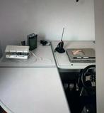3 hoektafels + 1 middentafel losse / vaste game-tafel buro’s, Huis en Inrichting, Bureaus, Ophalen of Verzenden, Gebruikt, Bureau
