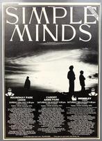 SIMPLE MINDS 1989 vintage Advertentie UK TOUR 42cm x 30cm, Verzamelen, Gebruikt, Ophalen of Verzenden, A4 of kleiner, Rechthoekig Staand