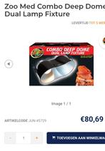 kweeklamp warmtelamp terrarium inclusief 2 nieuwe lampen, Ophalen of Verzenden, Nieuw, Kweeklamp