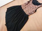 Te koop FB sister gala jurk mt m, Ophalen of Verzenden, Zo goed als nieuw, Zwart, Onder de knie