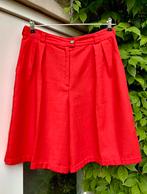 Vintage bermuda in rood, linnen-look, maat 40-42, Yessica, Kleding | Dames, Broeken en Pantalons, Yessika, Kort, Maat 42/44 (L)