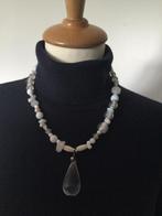 EM HISTORY BEADS  diverse glaskralen, nepparels+kunststof 59, Sieraden, Tassen en Uiterlijk, Met hanger, Kunststof, Wit, Ophalen of Verzenden