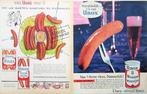 30 vintage advertenties reclames Unox rookworst 39-59 worst, Verzenden, Gebruikt