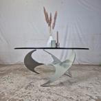 Knut Hesterberg, vintage jaren 60 'Propeller' salontafel, Ophalen, Gebruikt, Italiaans, coffee table, jaren 70, space age, Rond