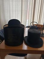 Vintage J.S. Meussen Hoge Hoed met Doos - Maat 56, Ophalen, Heren