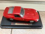 Ferrari 250 GTO (1962) Burago - Met Statief, Ophalen of Verzenden, Gebruikt, Auto, Bburago